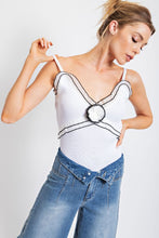 Load image into Gallery viewer, Lace Rosette Cami