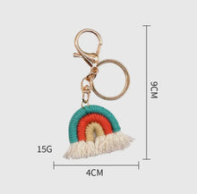 Load image into Gallery viewer, Handmade Crocheted Key Chain
