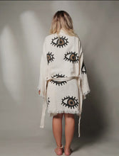 Load image into Gallery viewer, Evil Eye Kaftan Kimono
