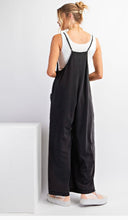 Load image into Gallery viewer, Mineral washed Cotton Spandex Jumpsuit
