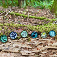 Load image into Gallery viewer, Handmade Eco Friendly bottle cap magnets
