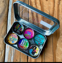 Load image into Gallery viewer, Handmade Eco Friendly bottle cap magnets
