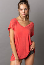 Load image into Gallery viewer, V Neck Tee

