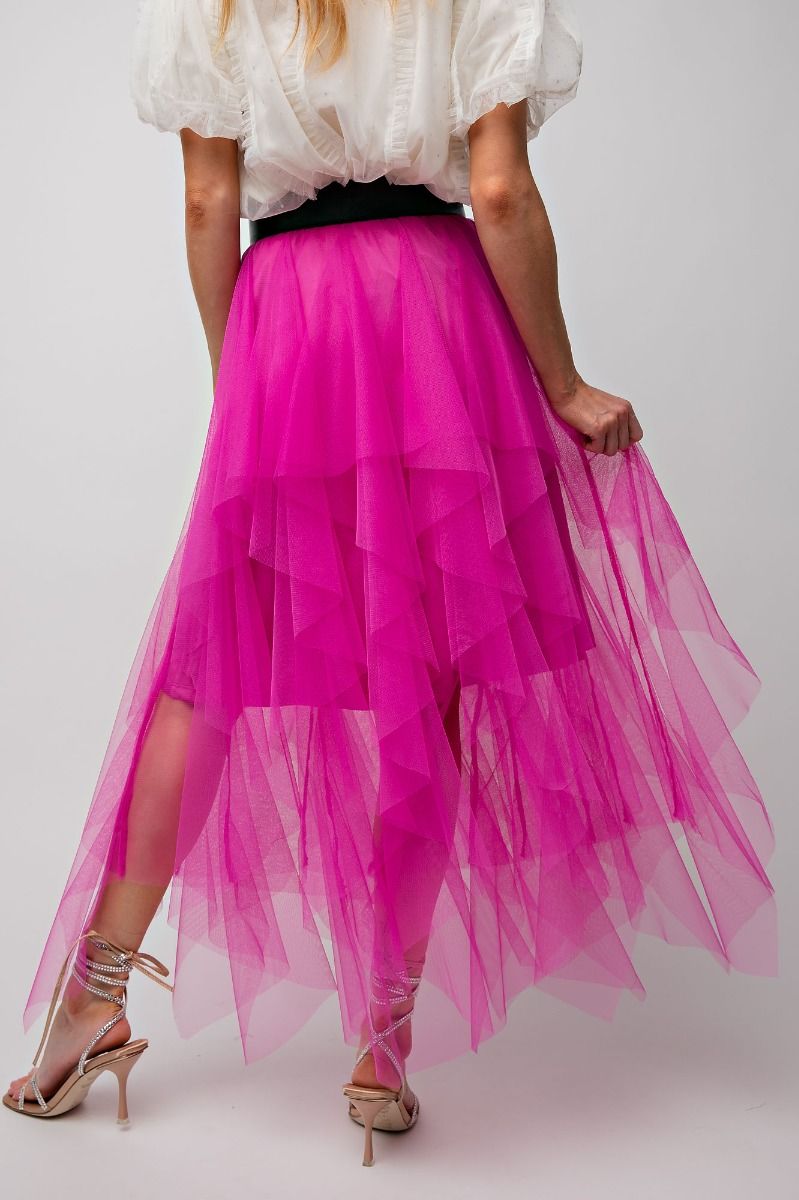Fairy Mesh Maxi Skirt