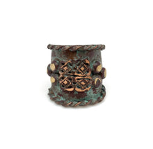 Load image into Gallery viewer, Colorful Patina Brass and Copper Rings
