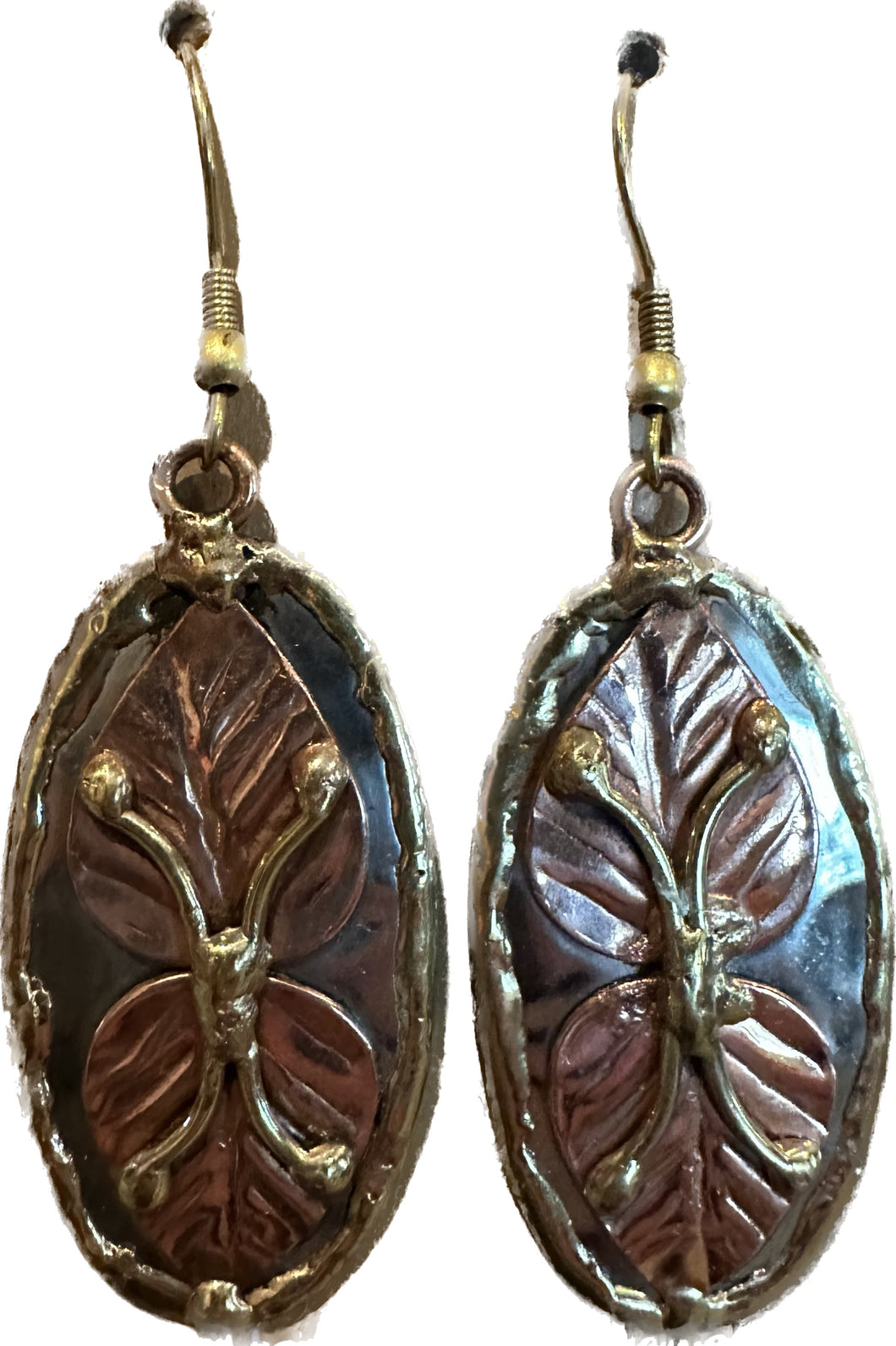 Leaf earrings